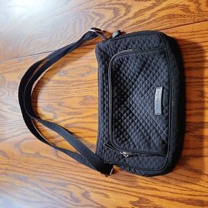 Vera Bradley Quilted Black Purse